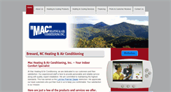Desktop Screenshot of macheatingandac.com